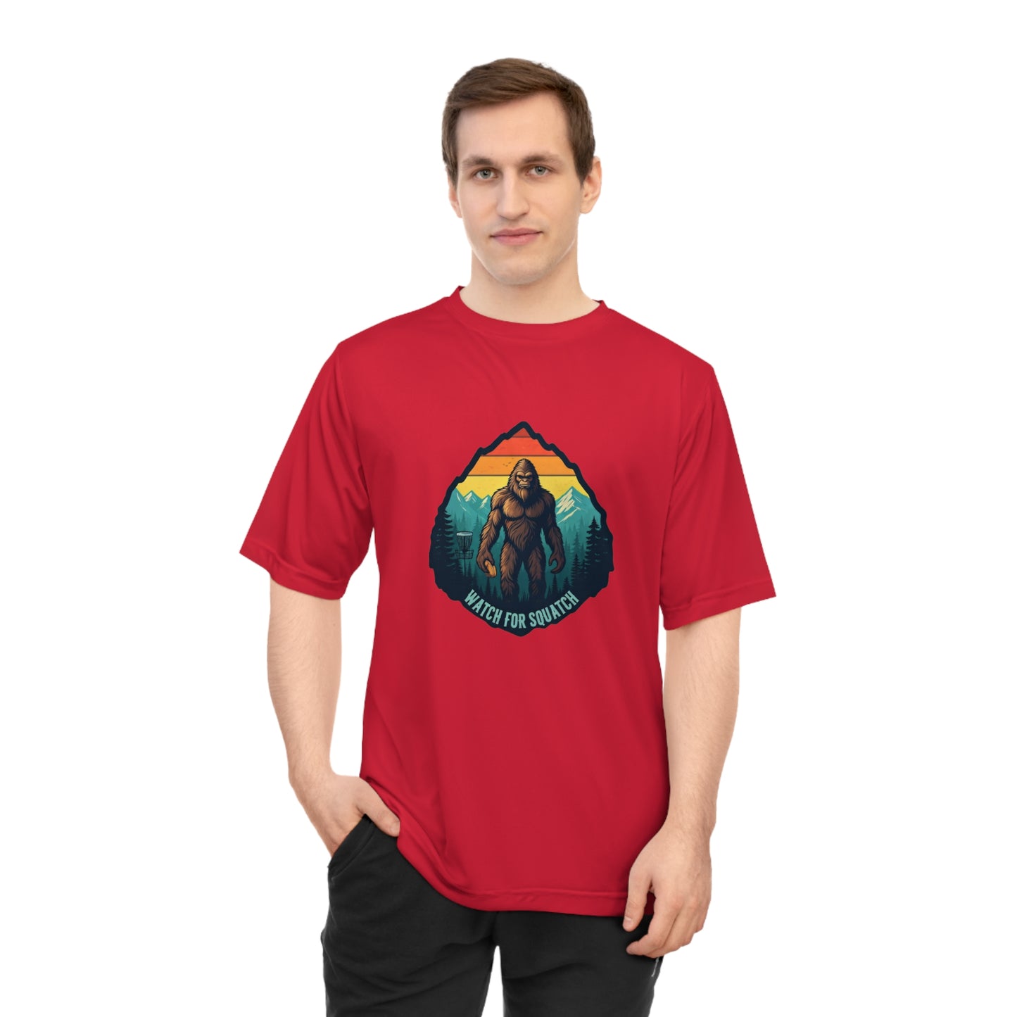 Watch for Squatch Moisture Wick Disc Golf Tee