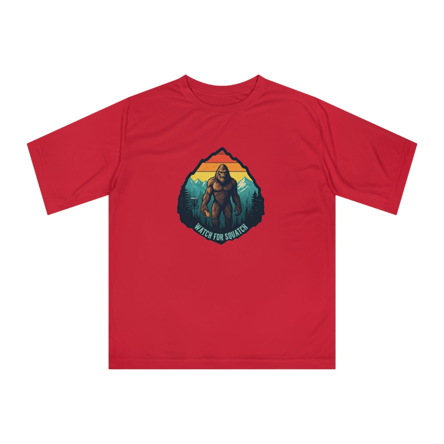Watch for Squatch Moisture Wick Disc Golf Tee