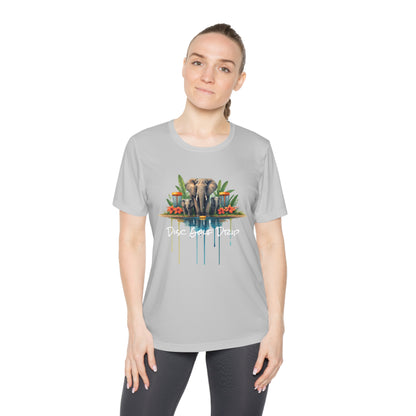 Ladies Disc Golf Competitor Tee - Ellie Drip