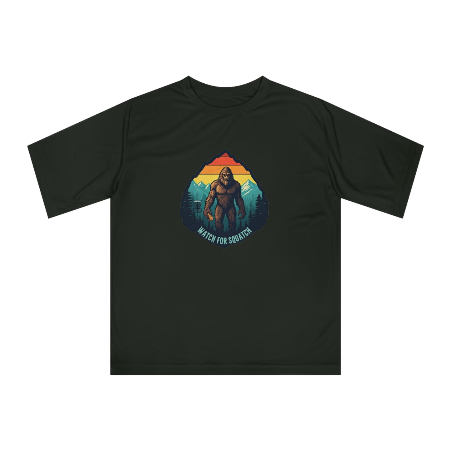 Watch for Squatch Moisture Wick Disc Golf Tee