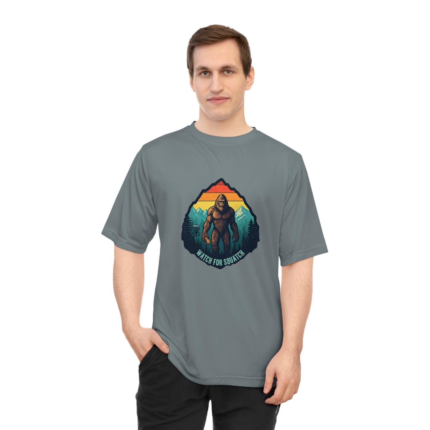 Watch for Squatch Moisture Wick Disc Golf Tee
