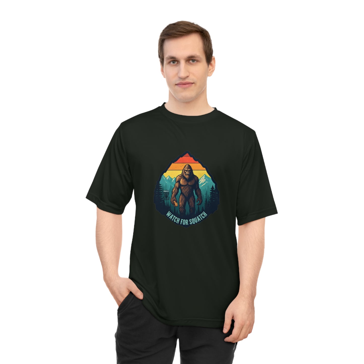 Watch for Squatch Moisture Wick Disc Golf Tee