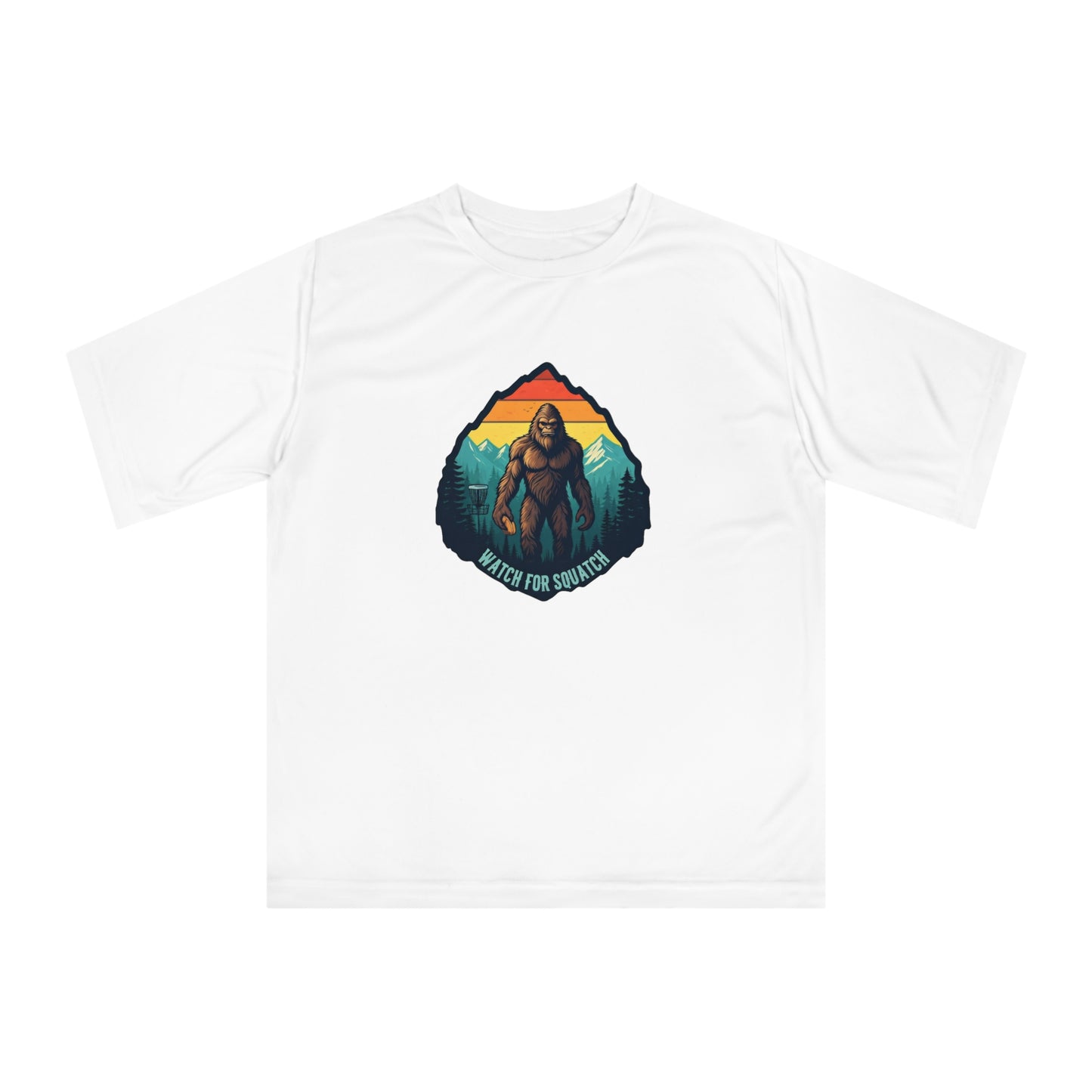 Watch for Squatch Moisture Wick Disc Golf Tee